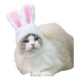 Divertido Gorro Sombrero Disfraz Para Gato Orejas De Conejo 