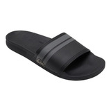 Sandalias Playa Quiksilver Rivi Slide Negro Hombre Aqyl10086