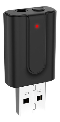 2 Em 1 Mini Usb Bluetooth V5.0 Dongle Plug & Play Sem Fio