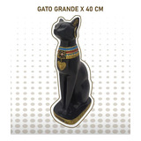 Estatua Gato Egipcio 40 Cm Altura 