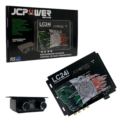 Epicentro Restaurador JC Power LC24i Control Remoto Negro 13.5V RMS | Meses sin interés