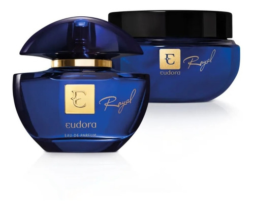 Kit Eudora Royal: Perfume + Hidratante - Imperdivel