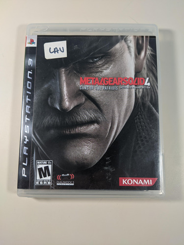 Jogo Metal Gear Solid 4 Americano Ps3 Midia Fisica