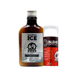 Barba De Respeito - Kit Blend + Shampoo Ice Para Barba