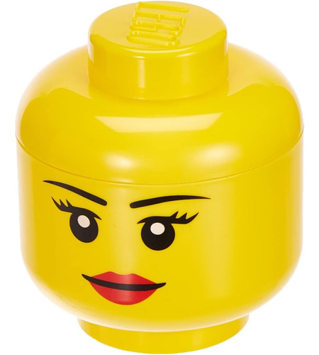 Bloque Para Almacenar Lego Storage Mini Cabeza Niña Girl