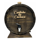 Pingometro Barril Cantinho Da Cachaça 1 L Atesanal