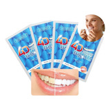 Set Tiras Blanqueadoras 4d  Dental Dientes Tratamiento 4pz 