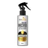 4 Spray Óleo De Rícino Ativador De Crescimento Mahair 250ml