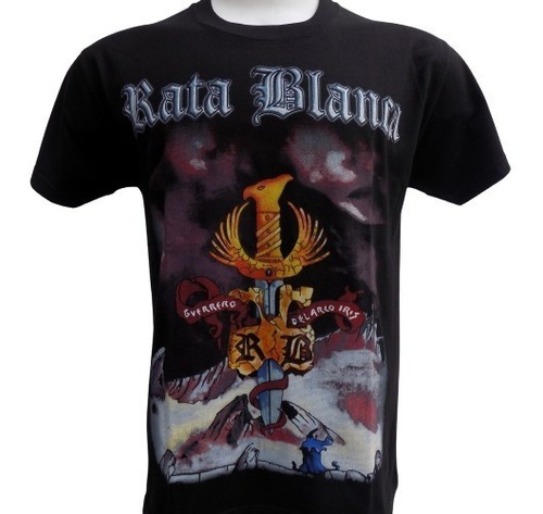 Remera De Rata Blanca Guerrero Del Arco Iris Que Sea Rock