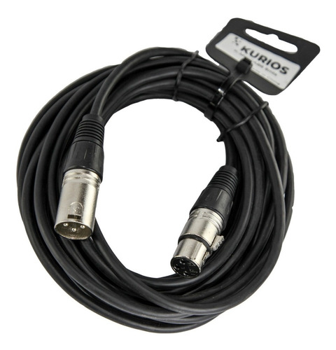 Cable 6mts 6m Microfono Audio Canon Xlr Macho Hembra Ku Htec