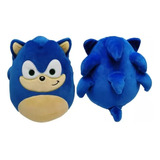 Squishmallows Peluche Sonic 25cm Original Sega Pelicula Ed