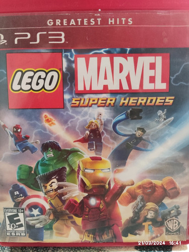 Ps3 Legó Marvel Super Héroes- Juego Físico- Usado