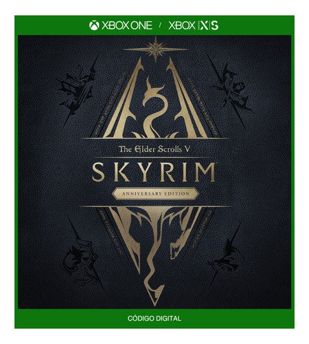 The Elder Scrolls V: Skyrim Anniversary Ed Xb1/xbs X|s - Cód