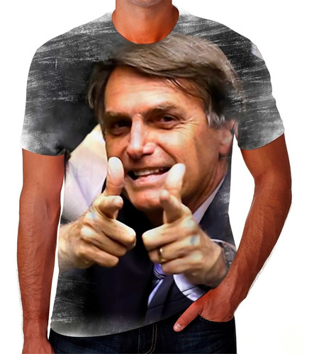 Camiseta Camisa Bolsonaro Presidente Brasil Envio Rápido 04