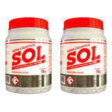 Combo 2 Soda Sol 1kg - Concentração 96% A 99%