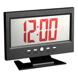 Reloj Despertador Alarma Digital Led Temperatura Mesa Noche 