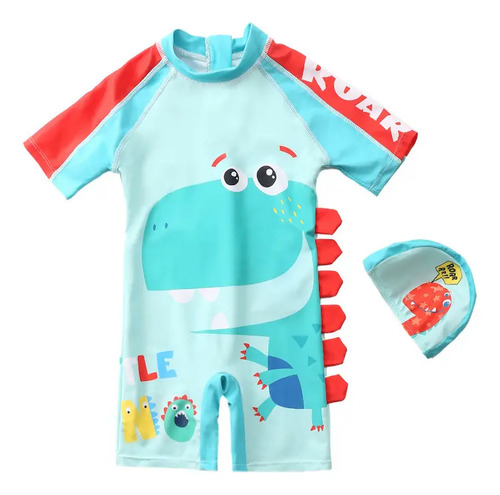 Loy Lindo Traje Baño Dinosaurio Dibujos Animados For N
