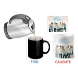 Mug Magico Vaso Bts  Cambia De Color