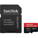 Cartão Microsdxc Sandisk Extreme Pro 512gb - 200mb/s