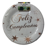 X30 Platos De Cumpleaños Feliz Cumpleaños Decoración Torta