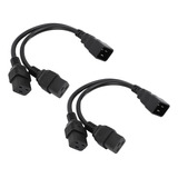 Adaptador Iec320 C14 A C19 C13 1 A 2, Cable De Alimentación,