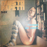 Discos- Vinilos- Fausto Papetti Sax- Tiempo De Amor C/ Video