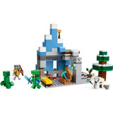 Lego Minecraft 21243 Los Picos De Hielo 304 Piezas Original 