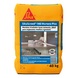 Sikascreed 140 Mortero Piso Seco Base Cemento X 40 Kg