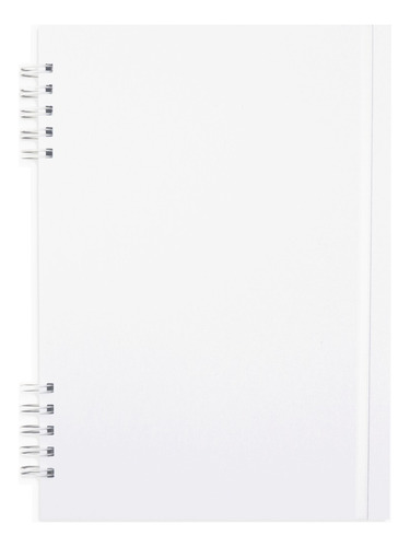 Cuaderno Ecológico A4 (21x30) Blanco Anillado 120 H C/elást.