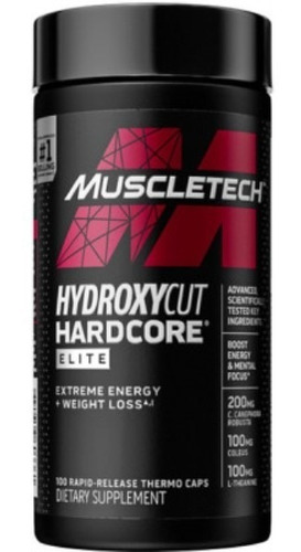 Muscletech Hydroxycut Hardcore Elite 100 Caps