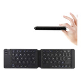 Teclado Bluetooth Inalámbrico Recargable Y Plegable