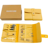 Manicure Kit Estuche Belleza Corta Uñas Manos Estética 16pcs