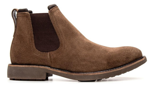 Botas Chelsea Masculina Estilo Confoto Resistente Em Couro