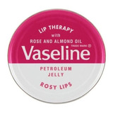 Balsamo Labial Vaseline Lip Therapy  100% Original Lata Rosa