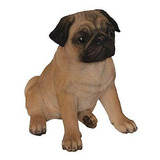 Estatua De Pug Por Hi-line Gift Ltd