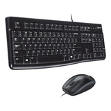 Teclado Y Mouse Usb Logitech Mk120 - Revogames