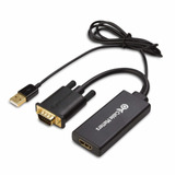 Cable Matters Vga A Hdmi Adaptador For Monitor Y Tv (vga A H