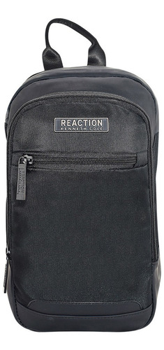 Mariconera Kenneth Cole® Reaction Pechera Practica Diseñador Color Negro