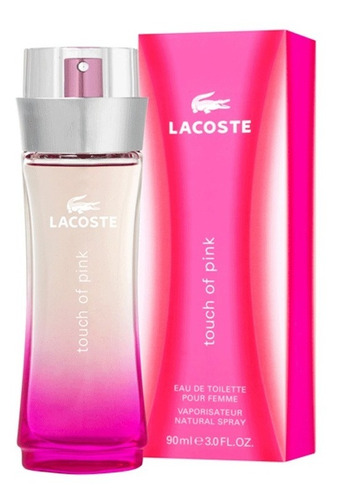 Touch Of Pink Lacoste 90 Ml Edt (m) / Original Lodoro