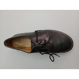 Dr Martens Inglés Zapato Negro Piel Usado 1461, 28mx Uk 9