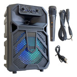 Caixa Bluetooth 800w Super Potente C/ Karaoke Rgb Oferta