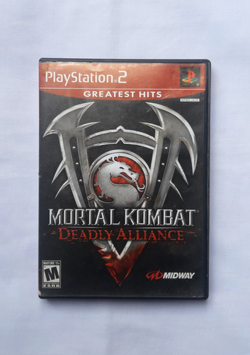 Mortal Kombat Deadly Alliance Ps2 Físico Usado