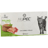 Nupec Wet Felino Indoor 12 Latas De 100g Para Gato