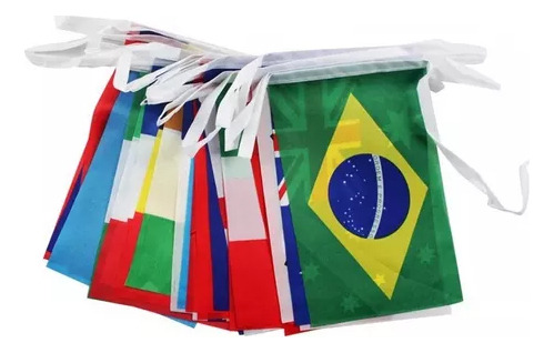 100 Cordas De Banderas De Todo El Mundo