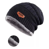 Touca Gorro Inverno Forrada Aquece Frio Masculina Feminina