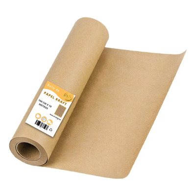 Papel Kraft Rollo 100cm Ancho X 10m Gramaje 120 | Meses sin interés