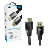 Cabo Hdmi 2.1 8k Hdr Ultra Hd Dinâmico 1,5 Metro