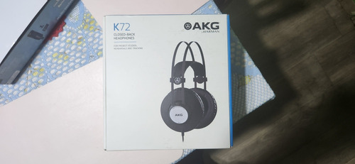 Akg Auricular Cerrado Profesional Estudio Grabacion K72