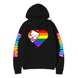 Moletom Blusa Hello Kitty Lgbt Anjo Desenho Ref1080