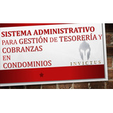 Sistema Gestión De Tesorería Y Cobranzas En Condominios